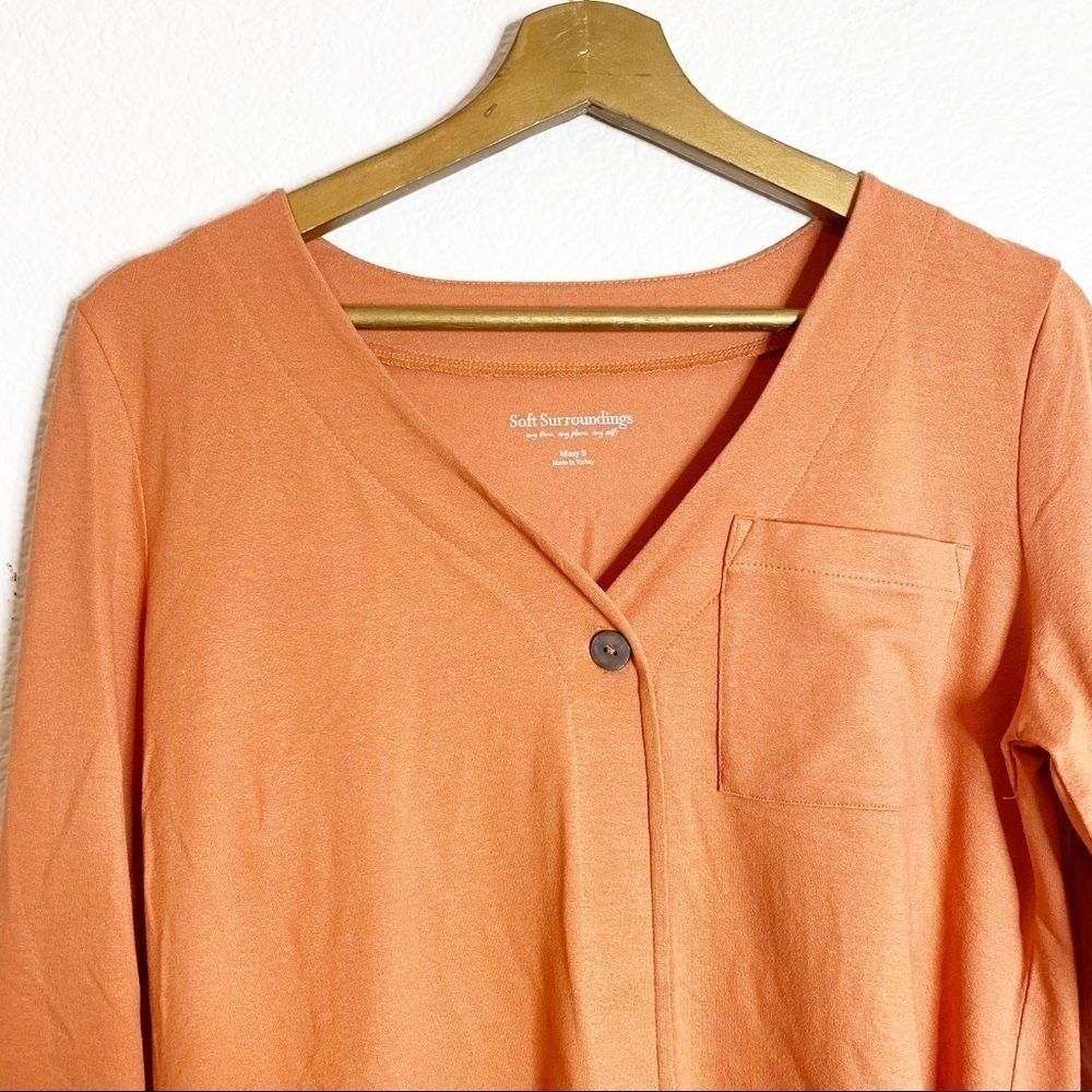 Soft Surroundings- Popover Tunic Top Blouse - Picture 3 of 7